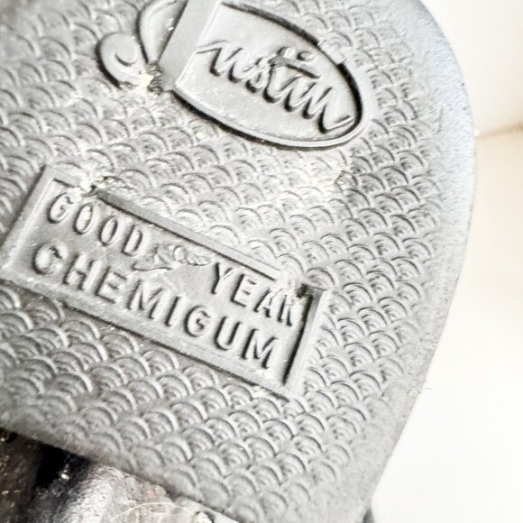 Fast Leather Antique finish All Leather Buckle Detail Booties 41 - Picture 2 of 9